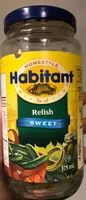 Relish, condiment au cornichom