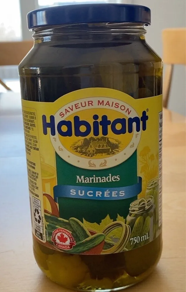 Marinades sucrées