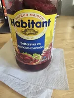 Betteraves en tranches marinees