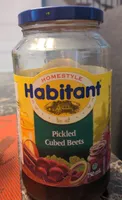 Pickled cubed beets