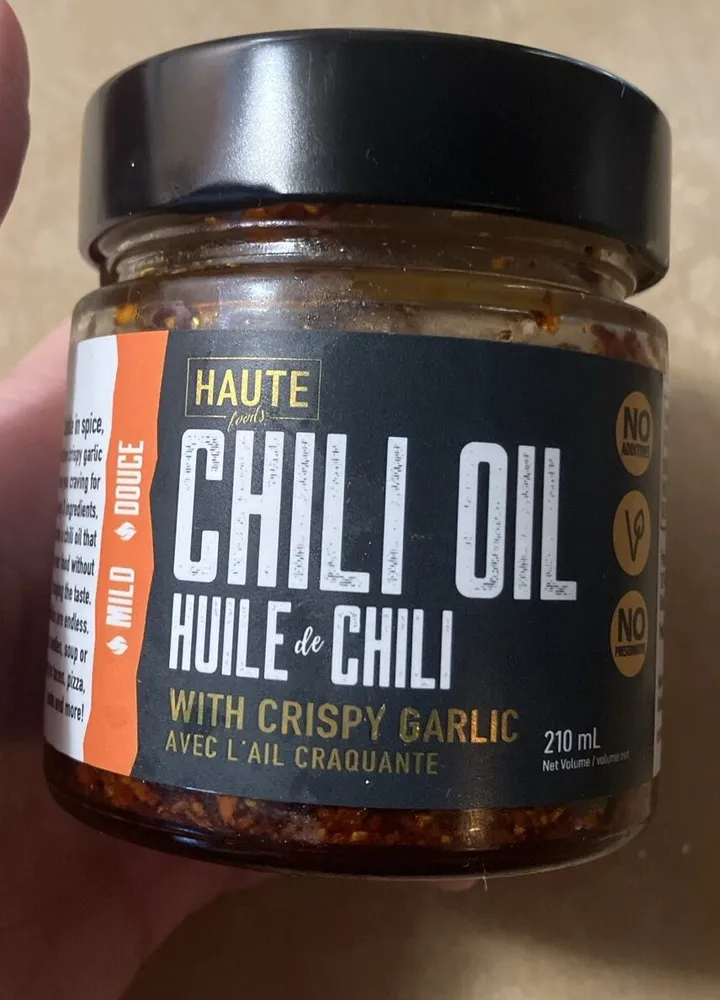 Chili Oil With Crispy Garlic