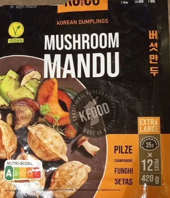 Mushroom Mandu