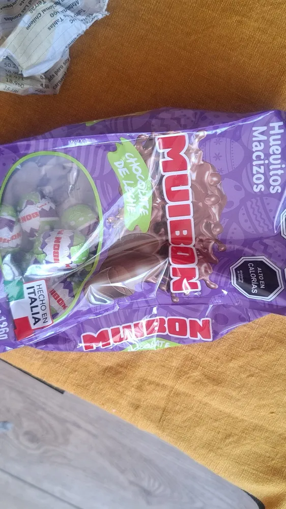 Minibon Huevitos Macizos Chocolate de Leche