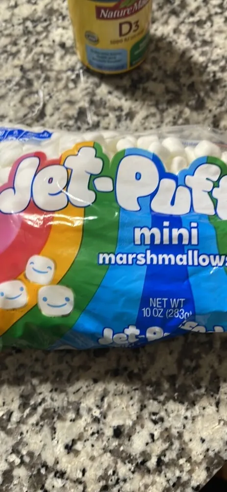 Jet-Puffed mini marshmallows