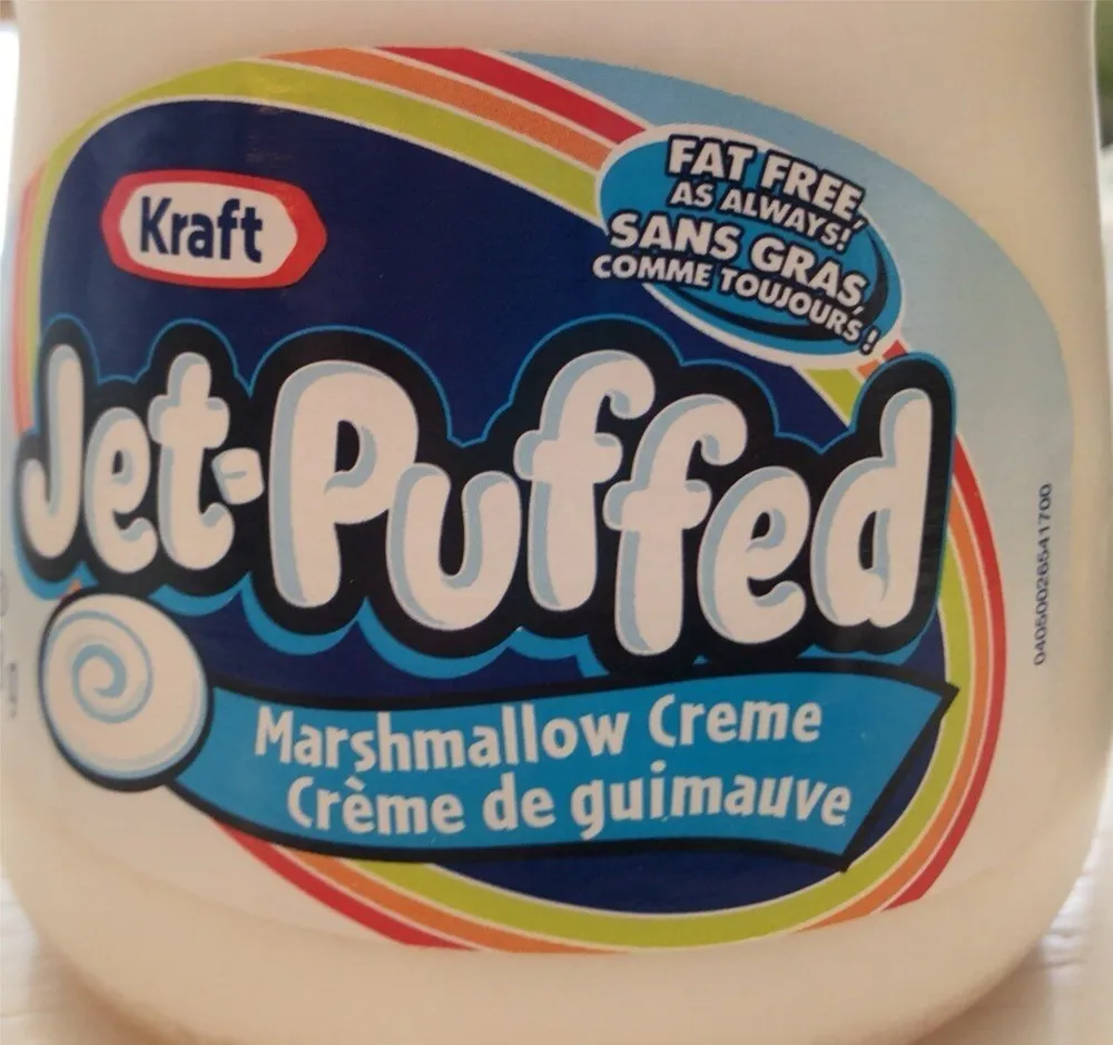 Jet-Puffed Crème de guimauve