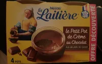 Le petit pot de crème au chocolat