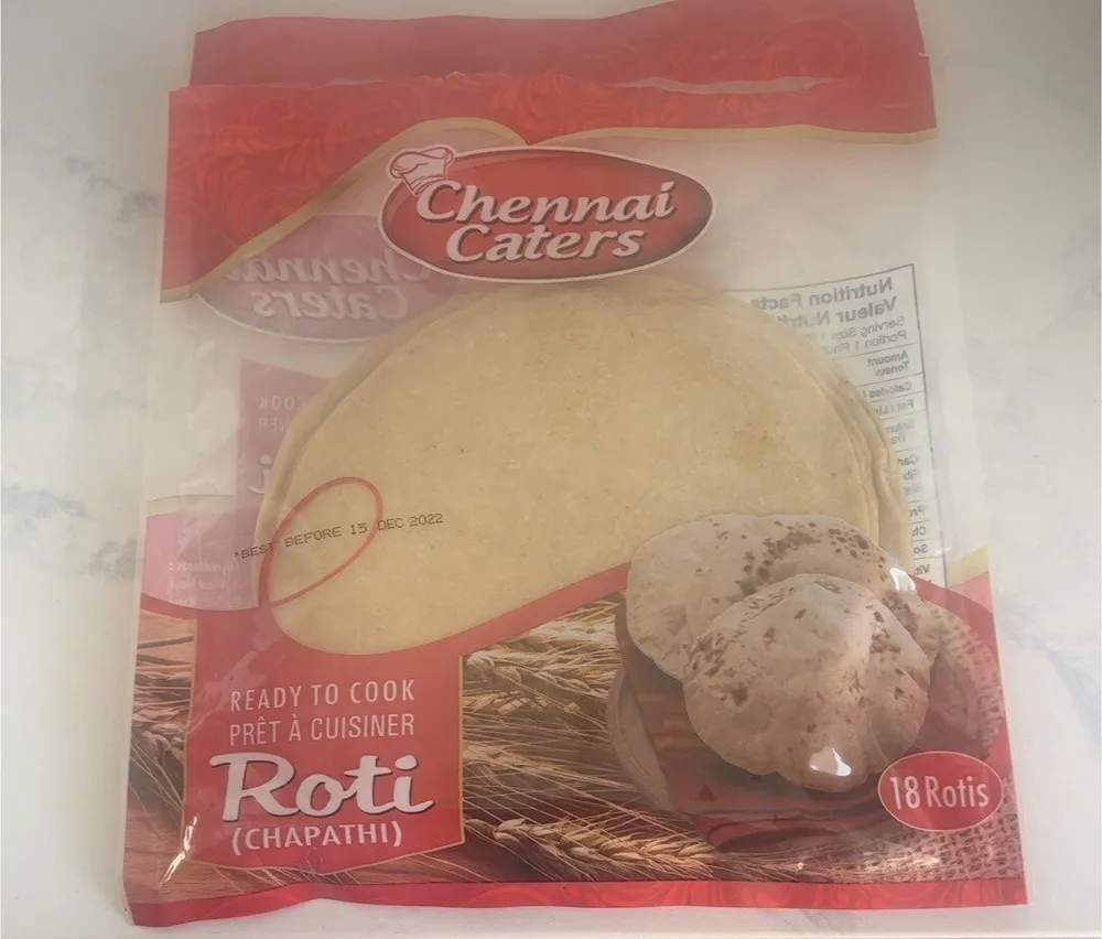 Ready to cook roti