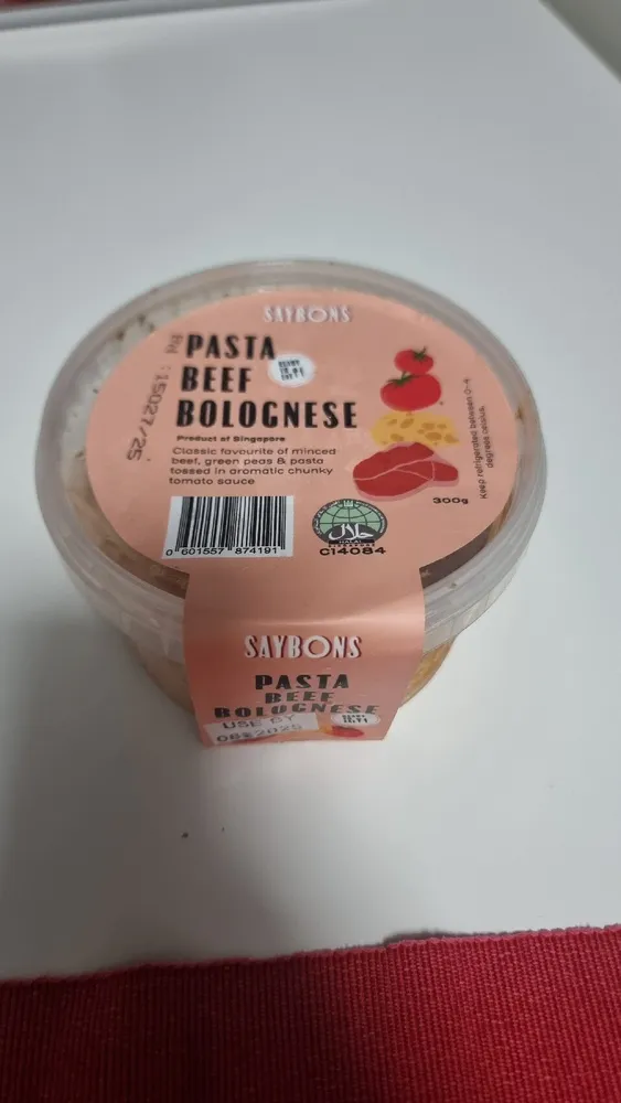 Pasta Beef Bolognese