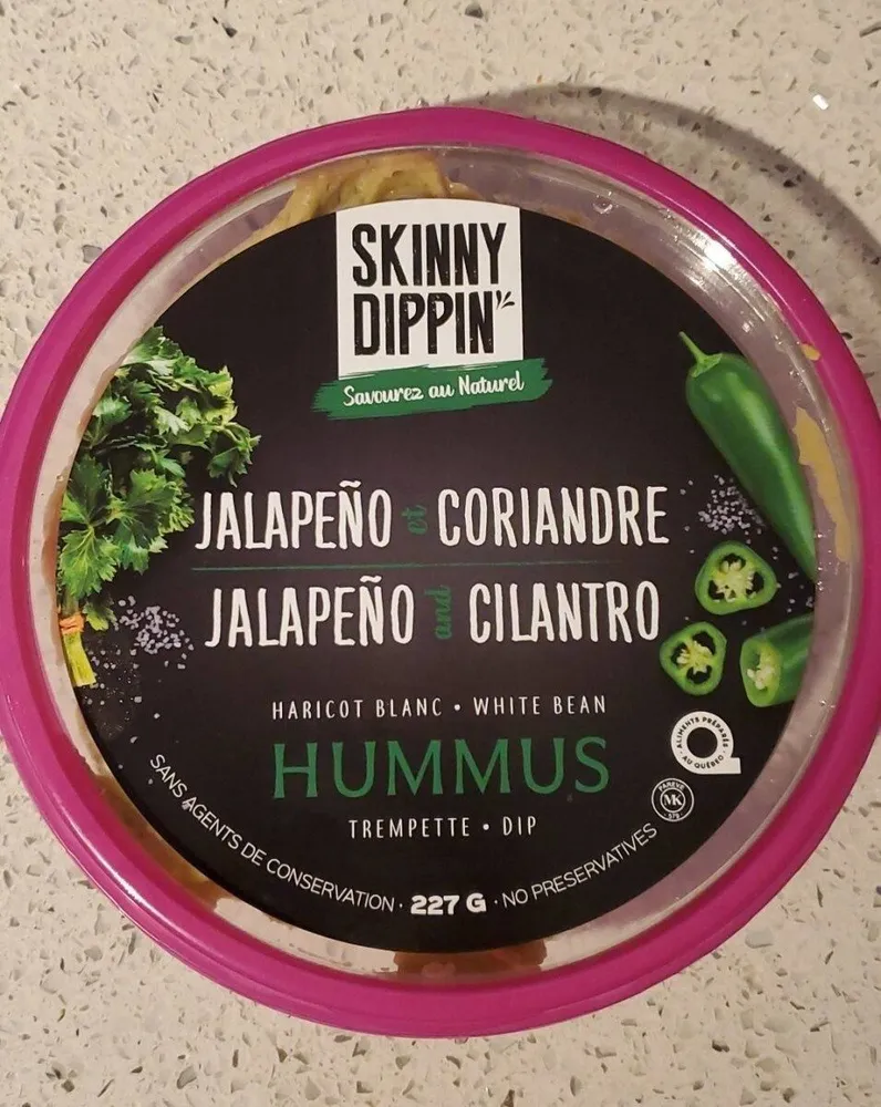 Hummus Haricot Blanc - Jalapeño et Coriandre