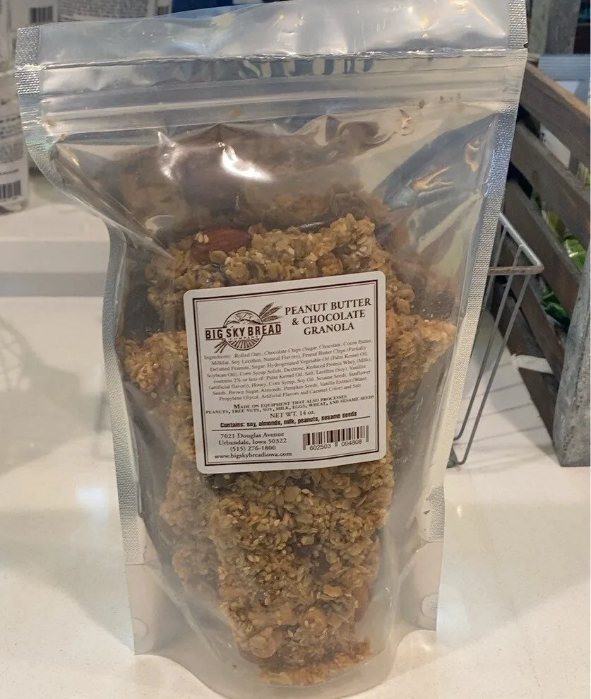 Peanut butter & Chocolate granola
