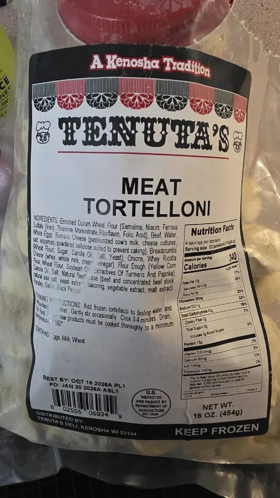 Tenuta's Meat Tortelloni