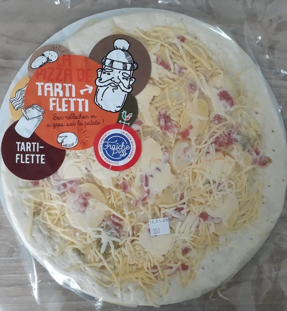 Pizza tartiflette
