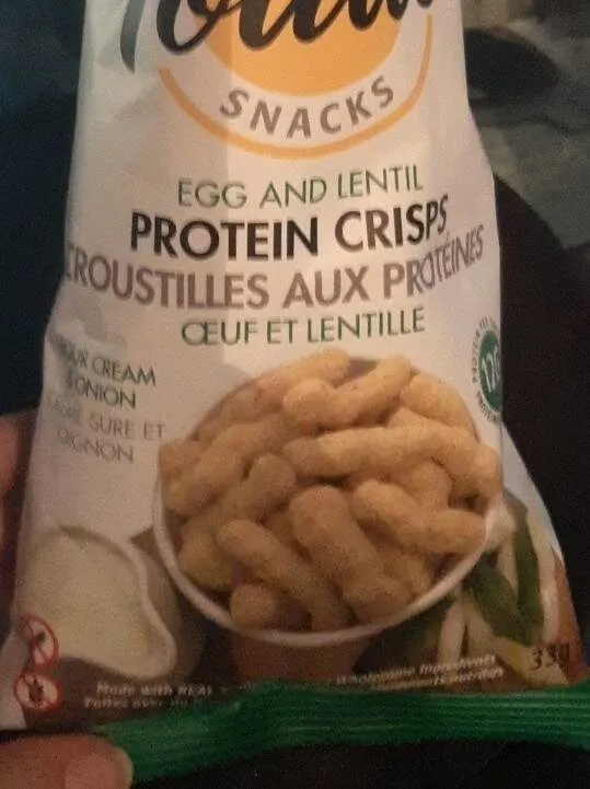 Protein crisps