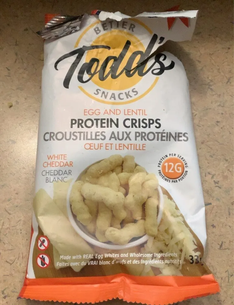 Croustille aux proteines oeuf et lentille