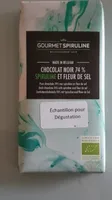 Chocolat noir 74% spiruline et fleur de sel