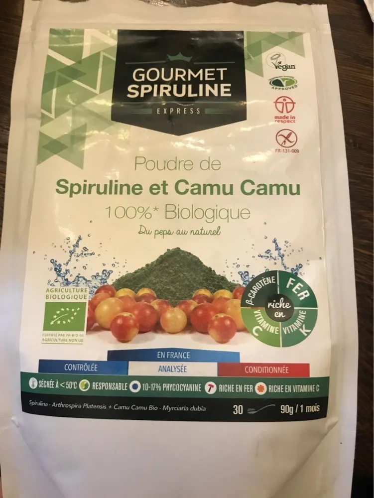 Spiruline et Camu Camu