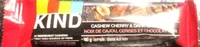 Noix de cajou, cerises et choco noir