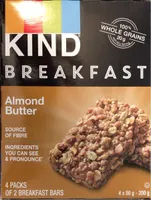 Breakfast Bar Almond Butter Protein