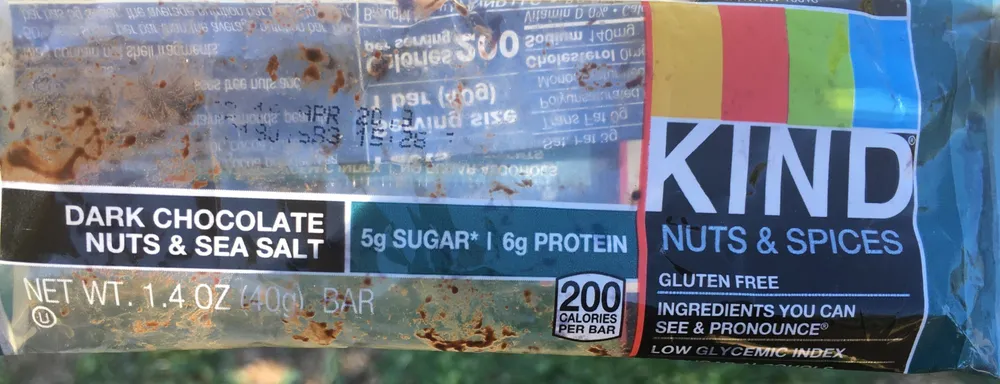 dark chocolate nuts & sea salt
