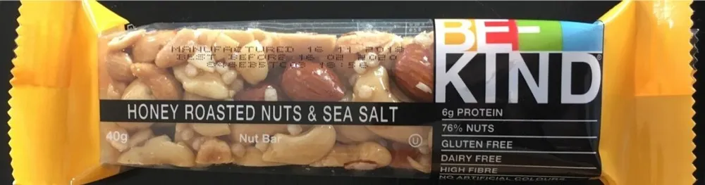 Honey roasted nuts & sea salt