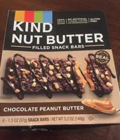 Nut Butter Filled Bar Chocolate Peanut Butter