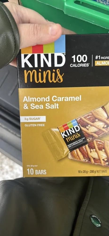 Amandes, caramel et sel de mer