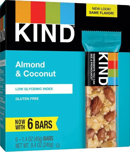 Almond & coconut bars