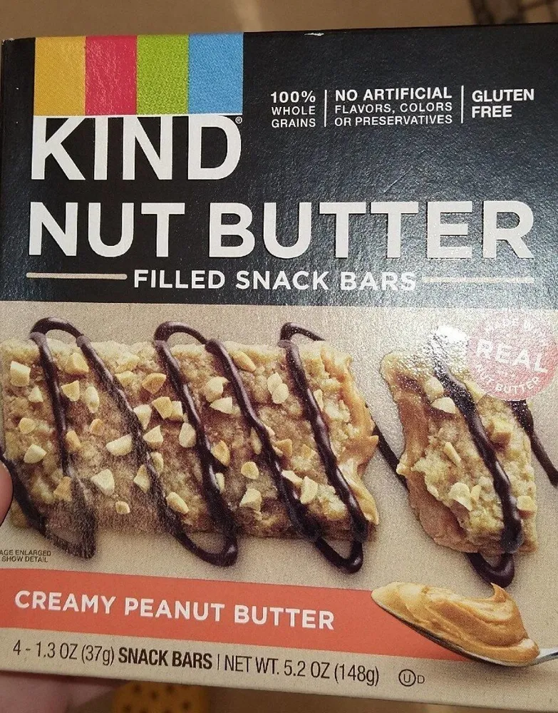 Nut Butter Filled Bar Creamy Peanut Butter