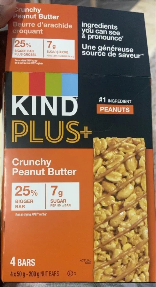 Crunchy peanut butter