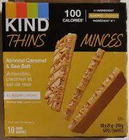 Kind Thins Almond Caramel and Sea Salt