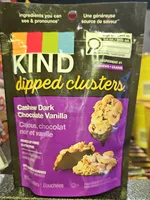 Dipped Clusters Dark Chocolate Vanilla Cashew