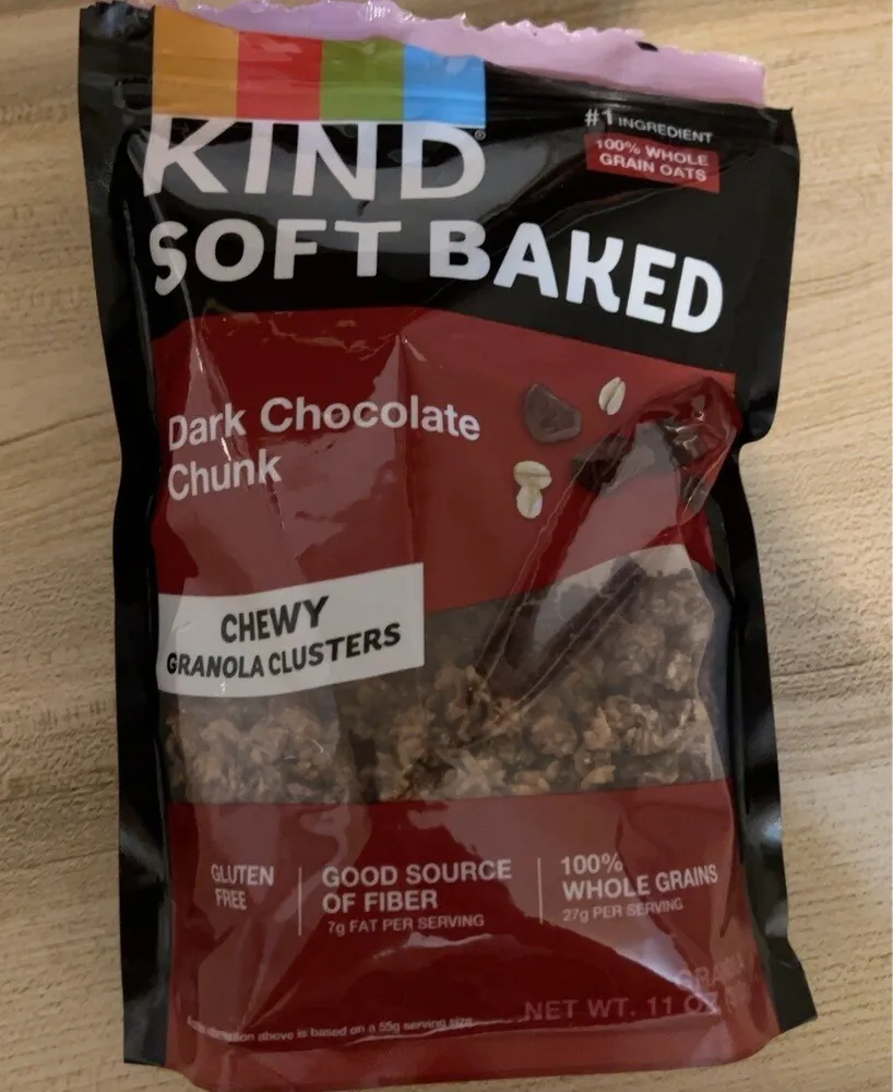 Dark Chocolate Chunk Chewy Granola Clusters