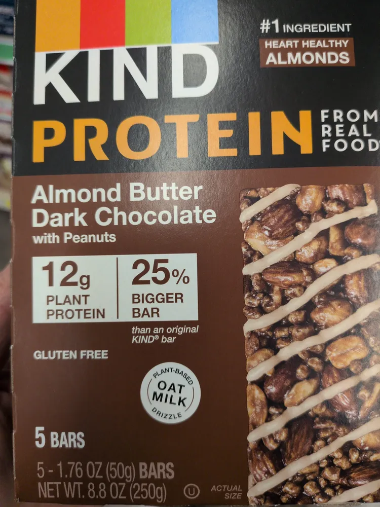 Almond Butter Dark Chocolate With Protein