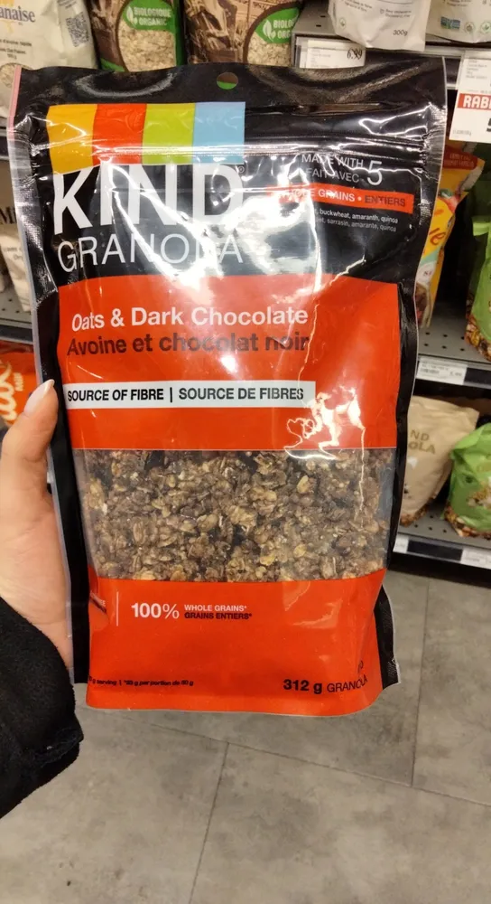Oats & Dark Chocolate Granola