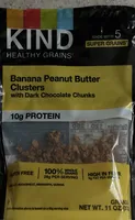 Banana Peanut Butter Clusters with Dark Chocolate Chunks