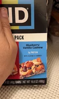Blueberry vanilla cashew