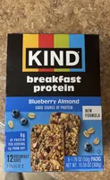 breakfast protein Blueberry Almond