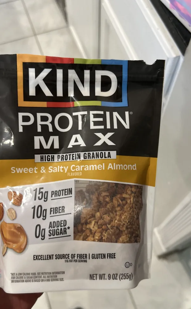 Sweet & Salty Caramel Almond High Protein Granola