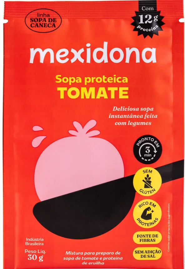 Sopa Proteica de Tomate