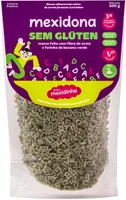 Macarrão de Letrinha sem Gluten Espinafre