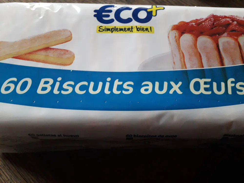 60 Biscuits aux Œufs
