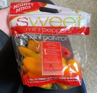 sweet mini peppers