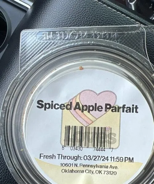 Spiced Apple Parfait