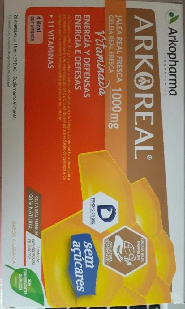 Arkoreal Jalea Real Fresca Vitaminada 1000mg