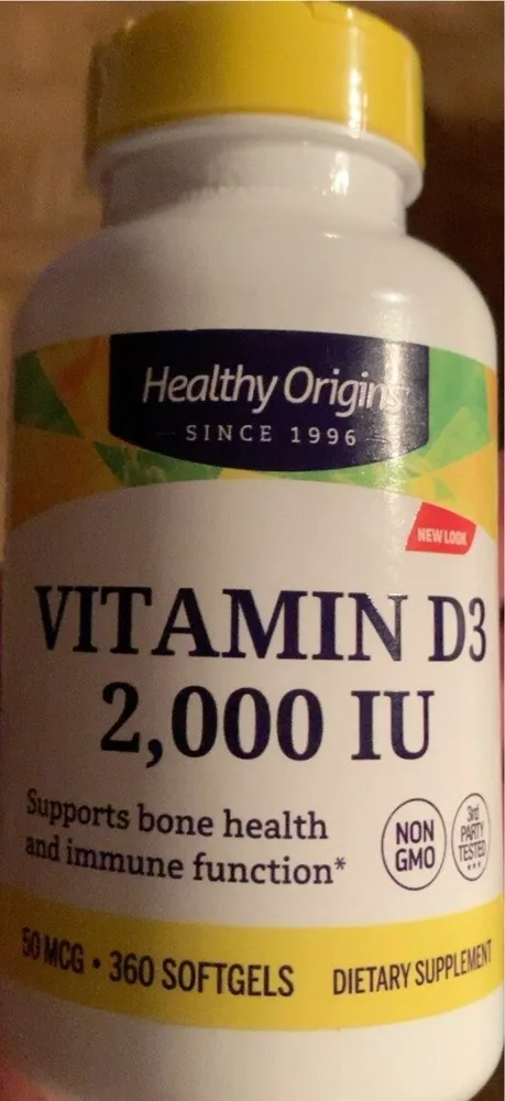 Vitamin D3 2,000 IU