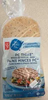 PC Thins™ Whole grain round buns