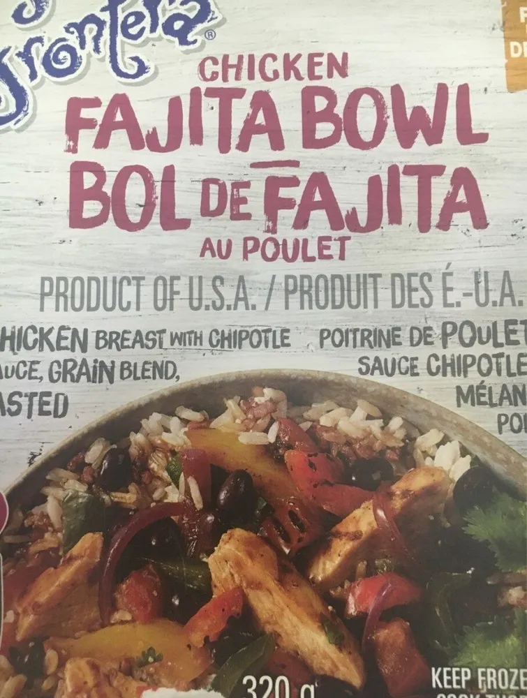 Bol de fajita poulet