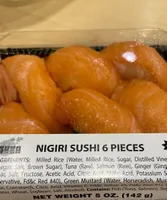 Nigiri salmon 6 pieces