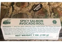 SPICY SALMON AVOCADO ROLL