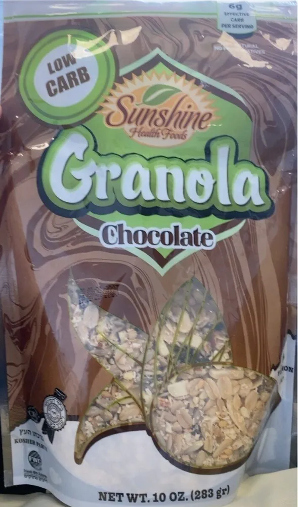 Sunshines low carb granola sugar free